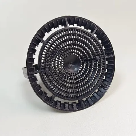 Plastic Upward Vertical Cooling Tower Spray Nozzle Disc-shaped Linear Rotating Spray Head for Water Cooling Tower