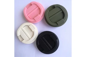 Plastic Coffee Cup Lids Multicolor Reusable Travel Flask Cover Lid Water Bottle custom color custom print logo Vietnam factory