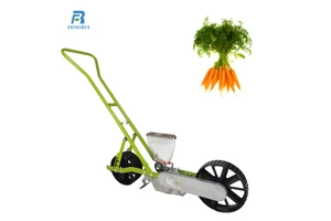Plastic Mini Sembradora Manual Sembradora De Zanahoria Hand Push Sembradora De Granos