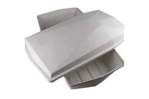 Plastic Pet Caskets Urn Box High Standard for Sale Design Feature Cat Dog Animals Solid Color