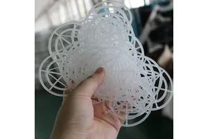 Plastic PP Elastic Synthetic Fiber Bio Carrier Wastewater Biological Treatment Combined Filler